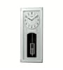 White  Synthetic Plastic Wall Clock
