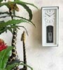 White  Synthetic Plastic Wall Clock