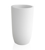 White TPC Whte Round 18 Inches Planter