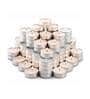 White Metal Votives & Tea Light Holders (Pack of 100)