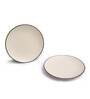 Dane 10.5 Inch White (Set of 2) Dinner Plate