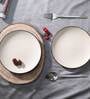 Dane 10.5 Inch White (Set of 2) Dinner Plate