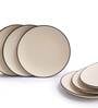 Dane 10.5 Inch White (Set of 6) Dinner Plate
