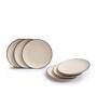 Dane 10.5 Inch White (Set of 6) Dinner Plate