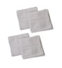 White 100% Cotton 400 Gsm Face Towel 4 Pc