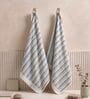 White 100% Cotton 500 Gsm Hand Towel 2 Pc
