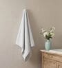 White 100% Cotton 550 Gsm Bath Towel 2 Pc