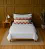 White 100% Cotton Single Bedsheet with 1 Pillow Cover