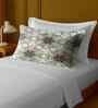 White 100% Cotton Single Bedsheet with 1 Pillow Cover