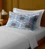 White 100% Cotton Single Bedsheet with 1 Pillow Cover