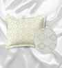 White 100% Cotton Single Bedsheet with 1 Pillow Cover