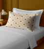 White 100% Cotton Single Bedsheet with 1 Pillow Cover