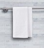 White Solid 550 GSM Cotton Hand Towels (Set of 2)