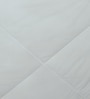 White 100% COTTON Solid 90 GSM King Bed Comforter