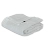 White 100% COTTON Solid 90 GSM King Bed Comforter