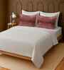 White 100% Cotton Super King Bedsheet with 2 Pillow Covers