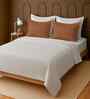 White 100% Cotton Super King Bedsheet with 2 Pillow Covers