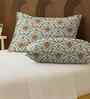 White 100% Cotton Super King Bedsheet with 2 Pillow Covers