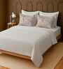 White 100% Cotton Super King Bedsheet with 2 Pillow Covers