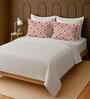 White 100% Cotton Super King Bedsheet with 2 Pillow Covers