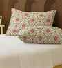 White 100% Cotton Super King Bedsheet with 2 Pillow Covers