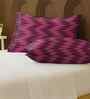 White 100% Cotton Super King Bedsheet with 2 Pillow Covers