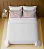White 100% Cotton Super King Bedsheet with 2 Pillow Covers