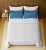 White 100% Cotton Super King Bedsheet with 2 Pillow Covers