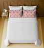 White 100% Cotton Super King Bedsheet with 2 Pillow Covers