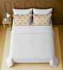 White 100% Cotton Super King Bedsheet with 2 Pillow Covers