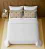 White 100% Cotton Super King Bedsheet with 2 Pillow Covers