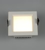 White 12 Watts LED Aluminium Square Panel Down Light