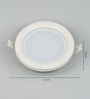 White 17 Watts LED Aluminium Round Panel Down Light