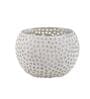 White Glass Votive & Tea Light Holders (Pack Of 2)