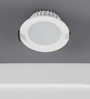 White 20 Watts LED Aluminium Round Panel Down Light