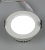 White 20 Watts LED Aluminium Round Panel Down Light