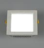 White 20 Watts LED Aluminium Square Panel Down Light