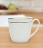 White 240 Ml Ceramic Coffee Mugs