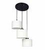 Marmor White Jute Cluster Hanging Light