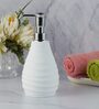 White 300 ml Acrylic Liquid Soap Dispenser
