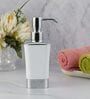 White 300 ml Acrylic Liquid Soap Dispenser 