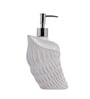White 300 ml Ceramic Liquid Soap Dispenser 