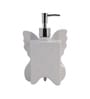 White 300 ml Ceramic Liquid Soap Dispenser 