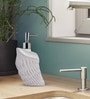 White 300 ml Ceramic Liquid Soap Dispenser 