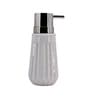 White 300 ml Ceramic Liquid Soap Dispenser 