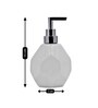 White 300 ml Ceramic Liquid Soap Dispenser