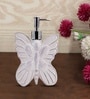 White 300 ml Ceramic Liquid Soap Dispenser 