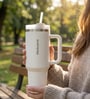 White 304 Food Grade Stainless Steel Travel Tumbler