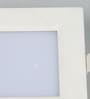 White 6 Watts LED Aluminium Square Panel Down Light