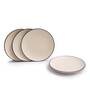 Dane 7.4 Inch White (Set of 4) Quarter Plate